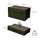 Skládací box NILS Camp NCB4002 2v1 s víkem a dřevěnou deskou 32L zelený