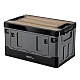 Skládací box NILS Camp NCB4601 2v1 s víkem a dřevěnou deskou 38 litrů
