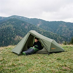 Spací pytel NILS Camp NC1705 Ultralight černý/zelený