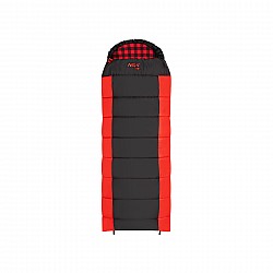 Spací pytel NILS Camp NC2003 černo-červený