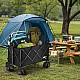 Kempingový vozík NILS Camp NC2604 XXL černý