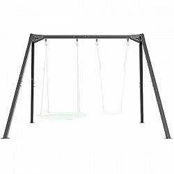 Ocelová konstrukce na zahradní houpačky / houpací síť MARBO MO-013