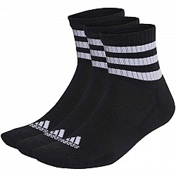 Ponožky adidas 3-Stripes Cushioned Sportswear Mid-Cut Socks 3 Pairs IC1317