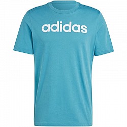 Tričko adidas Essentials Single Jersey Linear Embroidered Logo Tee M IJ8655