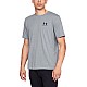 Tričko UA Sportstyle Left Chest SS M  1326799 - szara