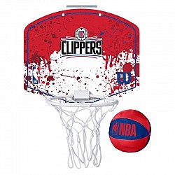 Tablica do koszykówki Wilson NBA Team Los Angeles Clippers Mini Hoop WTBA1302LAC