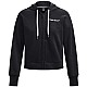 Under Armour Essential Fleece Script FZ Hoodie W 1374106-001