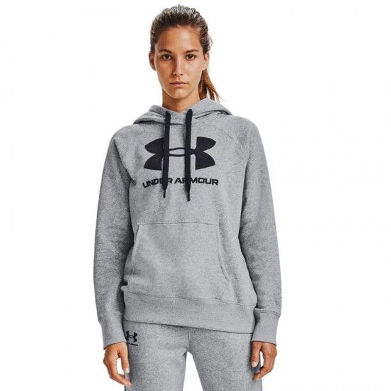 Under Armour Rival Fleece Logo Hoodie W 1356318-035