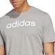 Tričko adidas Essentials Single Jersey Linear Embroidered Logo Tee M IC9277