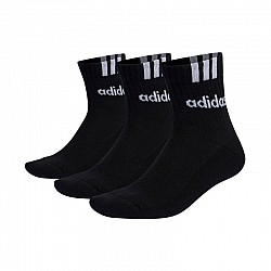 Ponožky adidas Cushioned 3-Stripes Linear Half-Crew IC1294