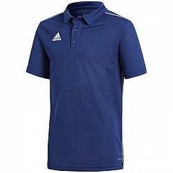 Tričko adidas CORE 18 POLO JR CV3680
