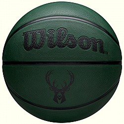 Wilson NBA Team Tribute Solid Milwaukee Bucks Ball WZ4025417XB