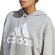 adidas Essentials Big Logo Oversized French Terry Hoodie W IC9865