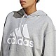 adidas Essentials Big Logo versized French Terry Hoodie W IC9865
