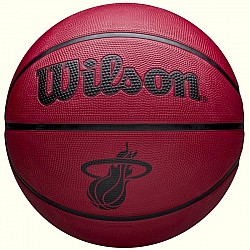 Wilson NBA Team Tribute Solid Miami Heat Ball WZ4025416XB