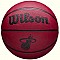 Wilson NBA Team Tribute Solid Miami Heat Ball WZ4025416XB