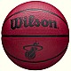Wilson NBA Team Tribute Solid Miami Heat Ball WZ4025416XB