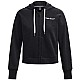 Under Armour Essential Fleece Script FZ Hoodie W 1374106-001