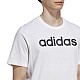 Tričko adidas Essentials Single Jersey Linear Embroidered Logo Tee M IC9276
