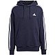 adidas Essentials French Terry 3-Stripes Hoodie M IC0436