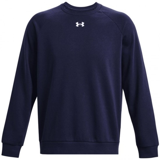 Under Armour Rival Fleece Crew granatowa 1379755 410