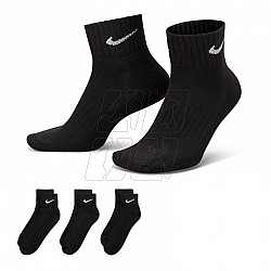 Ponožky Nike Value Cotton Quarter 3pary SX4926 001