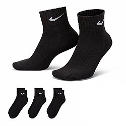 Ponožky Nike Value Cotton Quarter 3pary SX4926 001