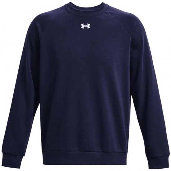Under Armour Rival Fleece Crew granatowa 1379755 410