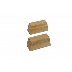 Gymnastické bloky drevené lakované