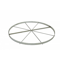 Oceľový kruh na hod guľou