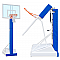 Basketbalový skladací kôš na kolesách S04014