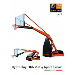 Prenosný basketbalový kôš HYDROPLAY FIBA 2.0