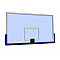 Priehľadná akrylátová basketbalová doska 1800 x 1050 x 15 mm