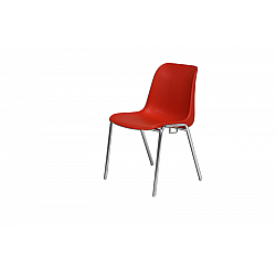 Chrómovaná oceľová stolička S07414