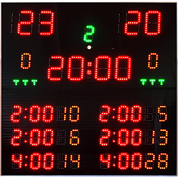 Svetelná tabuľa Multisport international