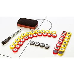 Set náhradných pomôcok k magnetickej tabuli 2120