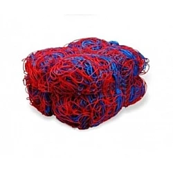 Sieť na futbalovú bránku 5x2 m 150/80cm/4mm PE, 2ks /red-blue/