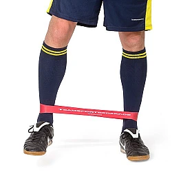 Miniband - fitness guma TEAMSPORTS red
