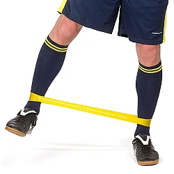 Miniband - fitness guma TEAMSPORTS yellow