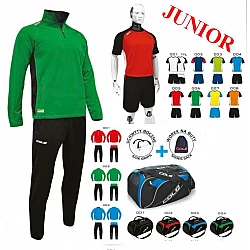 Sada HITTER JUNIOR, tepláková súprava, dres a taška COSMO S.