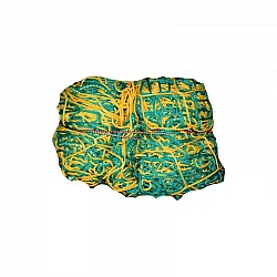 Sieť na futbalovú bránku 7,32x2,44 m 200/200cm/3mm 2ks /green-yelow/