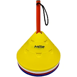 Méty META vysoké 15 cm s dierami 20ks