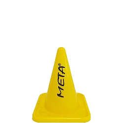 Kužeľ plastový META 10 cm žltý