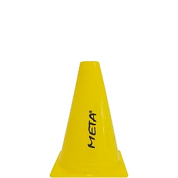 Kužeľ plastový META 15 cm žltý