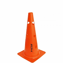 Kužeľ s dierami META 30 cm oranžový