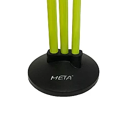 Podstavec na plastové tyče 3 diery META 1200003200