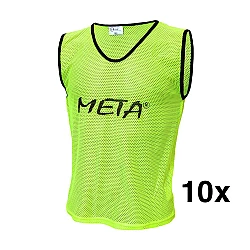 Sada 10x rozlišovací dres META žltý