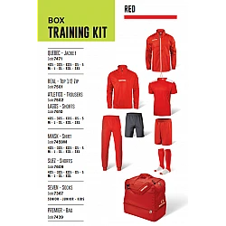 SPORTIKA športový 8-dielny BOX RED