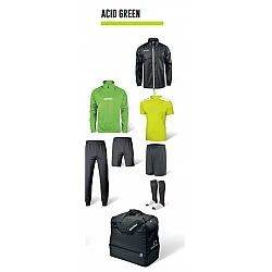 SPORTIKA športový 8-dielny BOX ACID GREEN