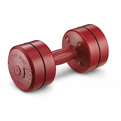 Plastové jednoručné činky Corsport 5 kg 2ks
